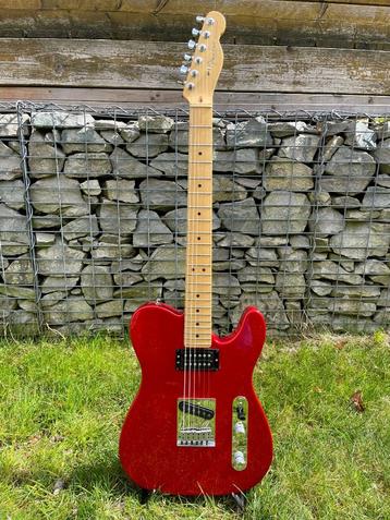 Fender American Telecaster HS 2002 Chrome Red, Musique & Instruments, Envoi, Utilisé, Solid body, Fender