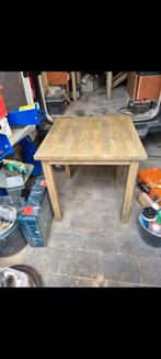 Massief houten tafels 70x70, Huis en Inrichting, Ophalen