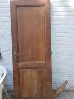 4 deuren van massief eikenhout, Ophalen, Gebruikt, Minder dan 75 cm, Overige typen