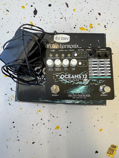 Electro-Harmonix Oceans 12, Muziek en Instrumenten, Effecten, Zo goed als nieuw, Reverb, Ophalen of Verzenden