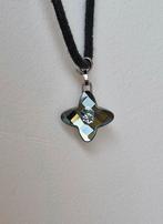 Swarovski hanger met steentje, Glas of Kristal, Ophalen of Verzenden, Zo goed als nieuw, Kruis of Symbool
