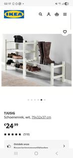 Étagère à chaussures Tjusig d'Ikea (4 pièces), Enlèvement