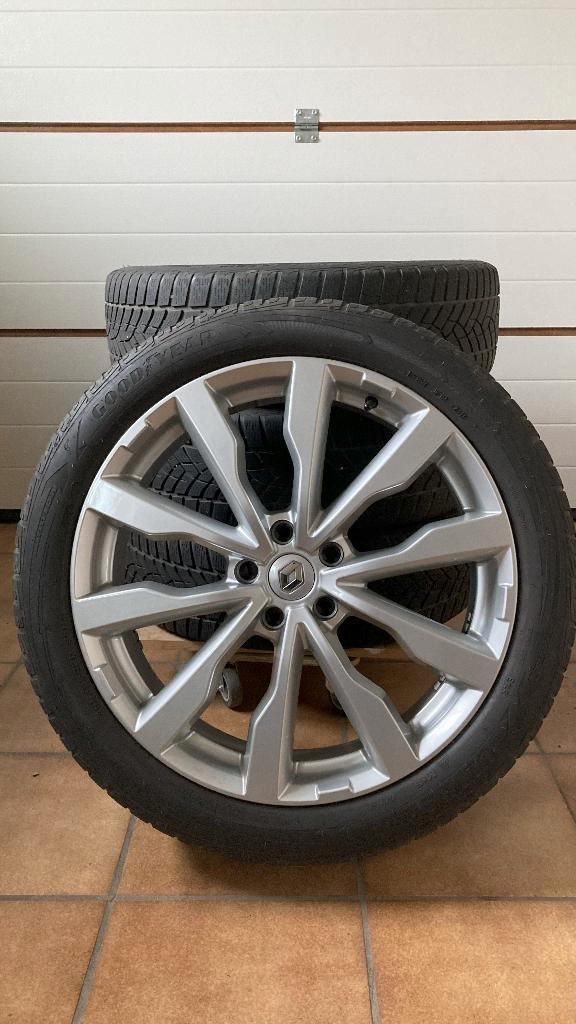 Set velgen + banden, Autos : Pièces & Accessoires, Pneus & Jantes, Pneu(s), Pneus hiver, 20 pouces, 195 mm, Véhicule de tourisme