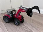 Bruder Massey Ferguson 7480 Tractor + Voorlader, Ophalen, Zo goed als nieuw