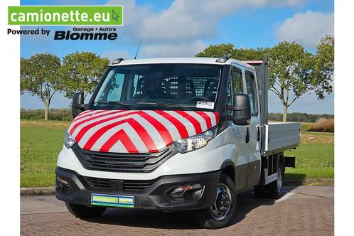 Iveco Daily 35C14 2.3 375 open laadbak (bj 2020), Auto's, Bestelwagens en Lichte vracht, Bedrijf, Te koop, ABS, Airconditioning