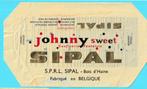 Emballage chocolat Kwatta Sipal. Johnny Hallyday., Verpakking, Gebruikt, Ophalen of Verzenden