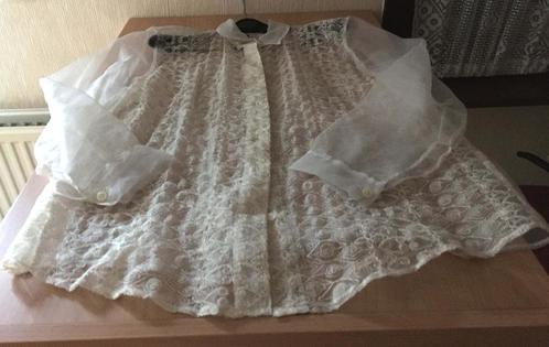 nieuwe bloes met borduursel - taille M - kleur : naturel, Kleding | Dames, Blouses en Tunieken, Nieuw, Maat 38/40 (M), Overige kleuren