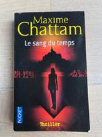 Livre - Maxime Chattam - Le sang du temps, Livres, Thrillers, Maxime Chattam, Europe autre, Utilisé