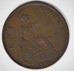 Munten UK ONE PENNY 1927 ZFr  - king George V, Ophalen of Verzenden, Losse munt, Overige landen