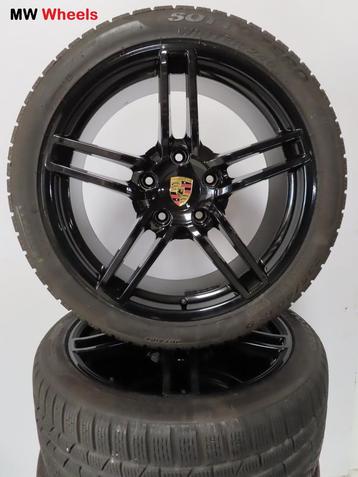 Porsche 19 inch velgen 911 991 Carrera 4 en 4 S winterbanden beschikbaar voor biedingen