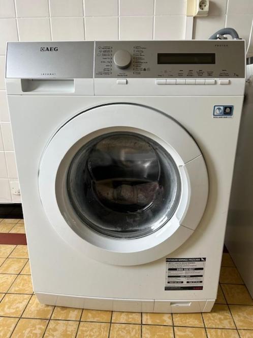 Machine à laver AEG, Electroménager, Lave-linge, Utilisé, Chargeur frontal, 6 à 8 kg, Programme lavage à la main, Programme court
