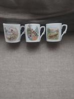 3 oude bekers, Antiek en Kunst, Ophalen of Verzenden