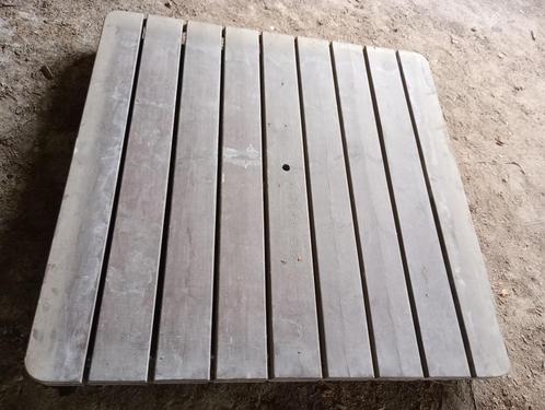 Houten paneel of tafelblad 1m40 x 1m40, Doe-het-zelf en Bouw, Hout en Planken, Gebruikt, Overige typen, Minder dan 200 cm, Minder dan 25 mm
