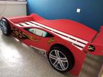 Autobed, Kinderen en Baby's, Kinderkamer | Bedden, Ophalen, 85 tot 100 cm, Zo goed als nieuw, Lattenbodem