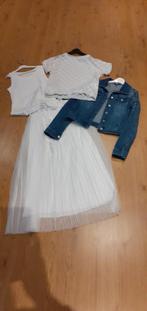 4delig feestoutfit, Comme neuf, Charlie, Fille, Ensemble