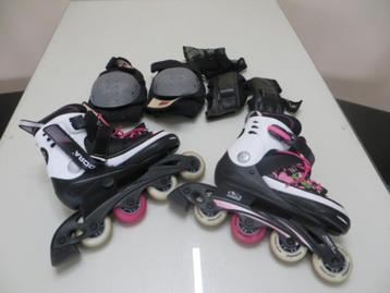 Inlineskates Hudora voor kids maat 34-37 met bescherming beschikbaar voor biedingen