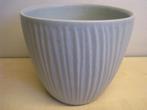Bloempot, groen, hoogte 12 cm, binnen diameter 12cm, nieuw !, Tuin en Terras, Ophalen, Binnen