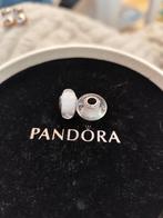 Pandora bedels wit, Handtassen en Accessoires, Bedels, Ophalen, Zo goed als nieuw, Glas of Kristal, Pandora