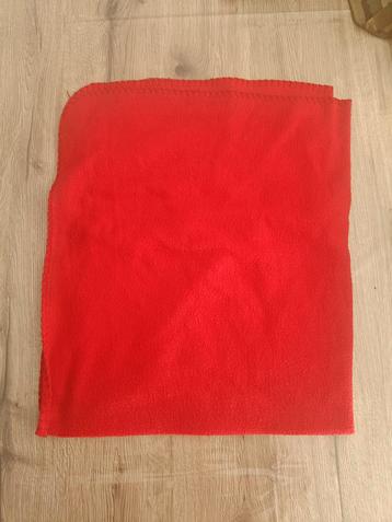 Klein rood dekentje voor baby, Huis en Inrichting, Ophalen, Zo goed als nieuw, Rood