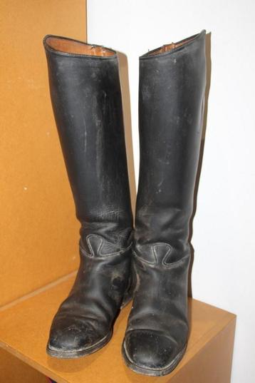 WW2 Bottes cavalerie officier allemand (grande pointure.)