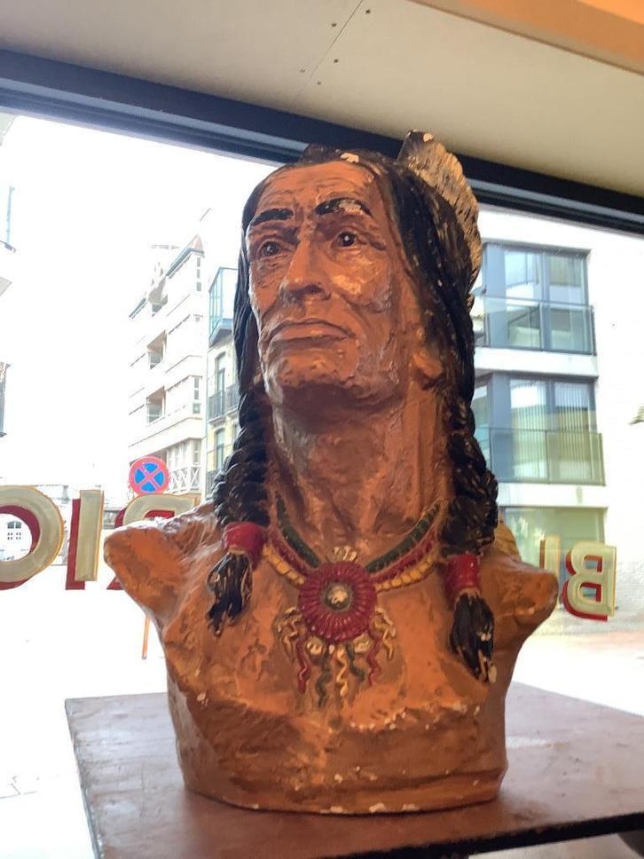 Prachtige oude indiaan ( oude speelgoedwinkel ), Antiek en Kunst, Antiek | Overige Antiek, Ophalen