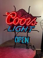 Publicité Coors light old Neon, Table lumineuse ou lampe (néon), Utilisé, Enlèvement ou Envoi