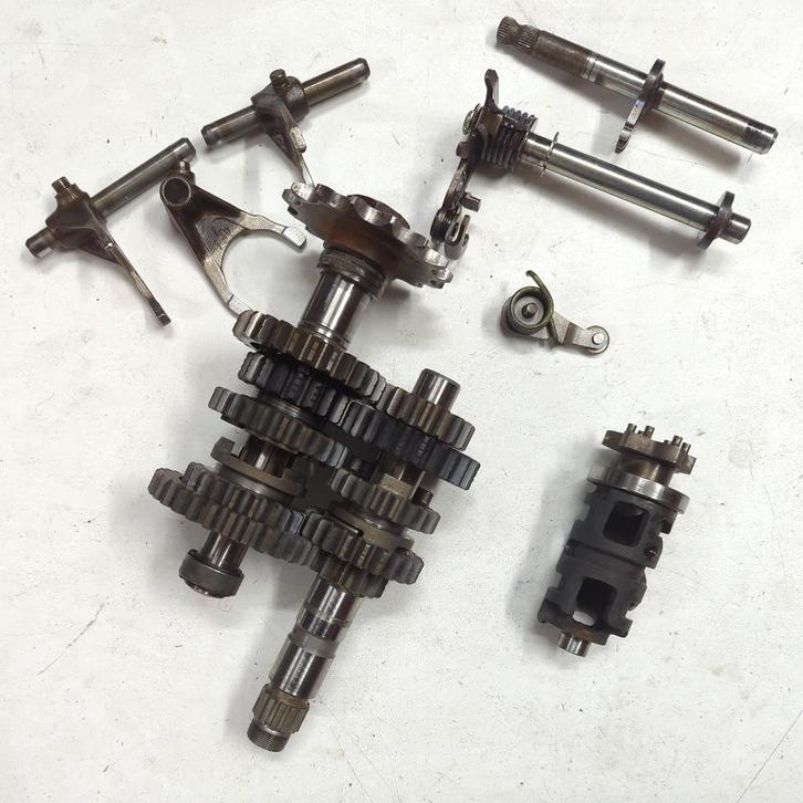 Yamaha XT600E 4PT versnellingsbak compleet (XT 600 MJ 2000), Motoren, Onderdelen | Yamaha, Gebruikt, Ophalen of Verzenden