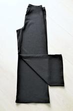 PRIMARK comfortabele geribbelde zwarte broek - 42, Kleding | Dames, Broeken en Pantalons, Nieuw, Primark, Lang, Maat 42/44 (L)
