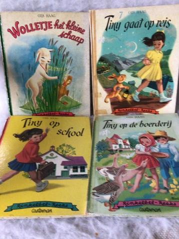 4 oude Tiny boeken. Rinkelbel reeks. Jaren 50, Enlèvement ou Envoi
