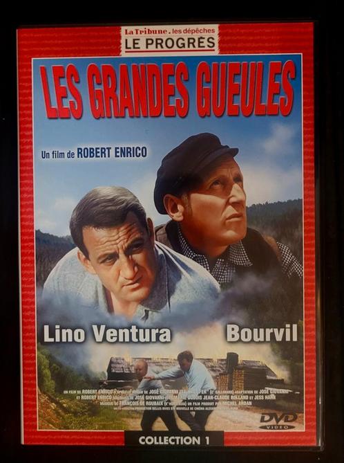 DVD du film Les grandes gueules - Bourvil / Lino Ventura, CD & DVD, DVD | Drame, Comme neuf, Enlèvement ou Envoi