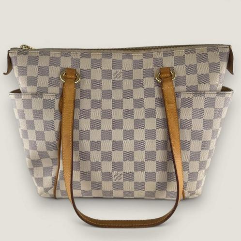 Louis Vuitton Totally PM damier azur, Handtassen en Accessoires, Tassen | Damestassen, Gebruikt, Schoudertasje, Blauw, Ophalen of Verzenden