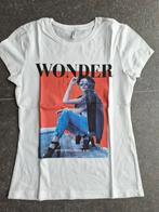 Only t-shirt XS wit met print nieuwstaat, Kleding | Dames, Ophalen, Only, Wit, Zo goed als nieuw