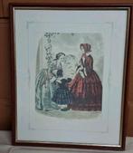 Oude modeprent, Verzamelen, Ophalen of Verzenden