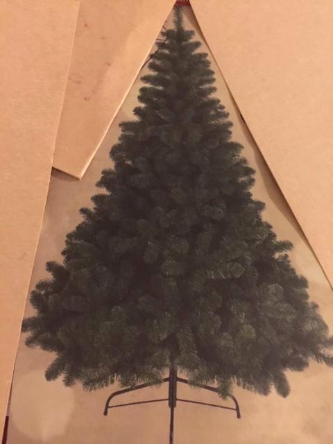 Kunstkerstboom 1m80, Diversen, Kerst, Zo goed als nieuw, Ophalen