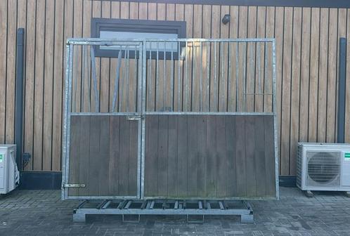 2 voorwanden | 2860 x 2180 mm | Hardhout, Dieren en Toebehoren, Stalling en Weidegang, Opfok, Stalling, Weidegang, Accessoires