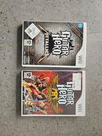 2 spelletjes Wii guitar hero, Games en Spelcomputers, Ophalen of Verzenden, Gebruikt