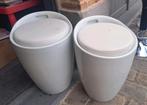 2 witte krukjes, Ophalen, Zo goed als nieuw