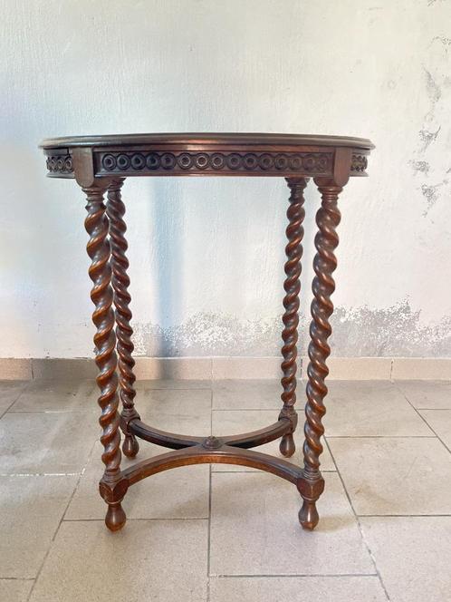 Hoge bijzettafel, Antiek en Kunst, Antiek | Meubels | Tafels, Ophalen