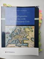 Recht van de Europese Unie - 3 handboeken, Comme neuf, Enlèvement, Intersentia, Enseignement supérieur
