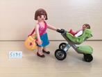 Maman Bébé avec Poussette 5491, en bon état à venir chercher, Enfants & Bébés, Jouets | Playmobil, Comme neuf, Ensemble complet