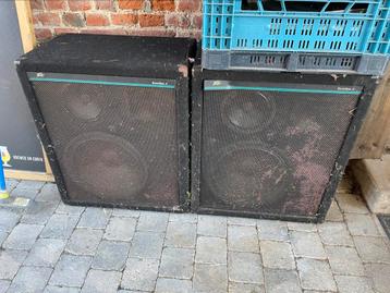 Peavey eurosys 4 grote luidsprekers, Audio, Tv en Foto, Ophalen, Gebruikt