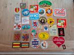 Lot vintage stickers - plaatsen en locaties, Ophalen of Verzenden, Zo goed als nieuw, Overige typen