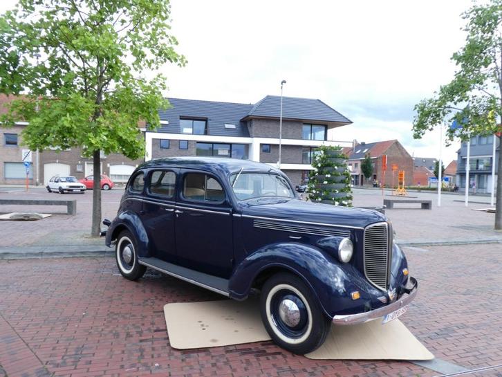 DODGE  Brothers  D8 1938, Auto's, Oldtimers, Particulier, Dodge, Blauw, Blauw, Ophalen