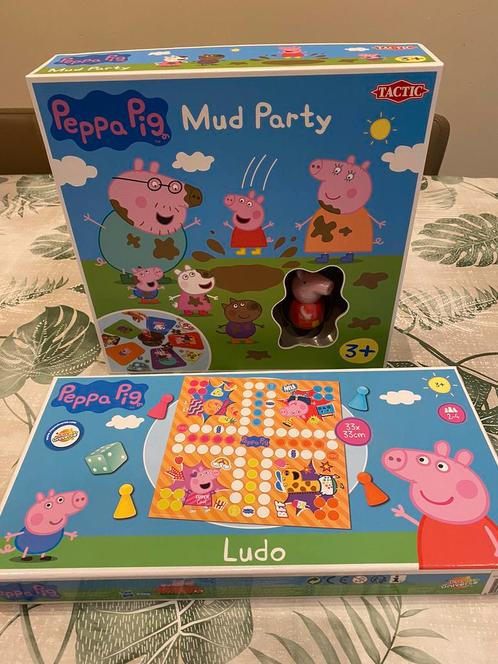 Peppa pig pakket, Hobby en Vrije tijd, Gezelschapsspellen | Bordspellen, Zo goed als nieuw, Ophalen of Verzenden