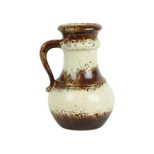 Kleine Vintage Vaas Scheurich Keramik West Germany 496-18, Antiek en Kunst, Antiek | Vazen, Ophalen of Verzenden