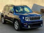 Jeep Renegade 1.3i LIMITED 150 pk Automaat Full option!!, Auto's, Jeep, 4 cilinders, Blauw, 1507 kg, Leder