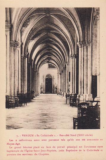 FRANKRIJK - Verdun: Sa Cathédrale: Bas-côté Nord beschikbaar voor biedingen
