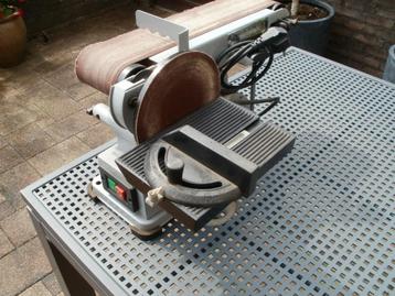 Bandschuurmachine/schuurschijf 220 volt 375 wat defect. beschikbaar voor biedingen