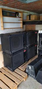 4 x HH Bass Unit (unloaded), Audio, Tv en Foto, Ophalen