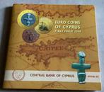 Euro munten set Cyprus 2008, Timbres & Monnaies, Monnaies | Europe | Monnaies euro, Chypre, Série, Enlèvement ou Envoi